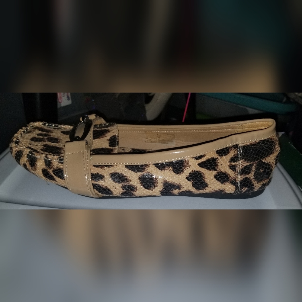 Leopard print shoes